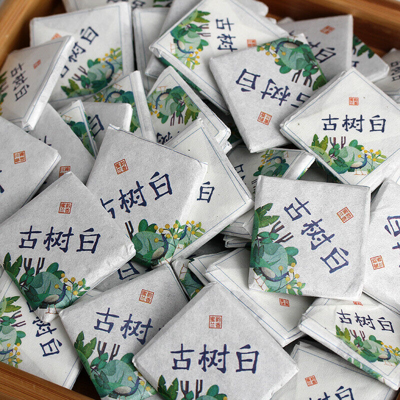HelloYoung 500g Yunnan tea old tree white tea 8g small square brick (Chong) white tea Secondary image
