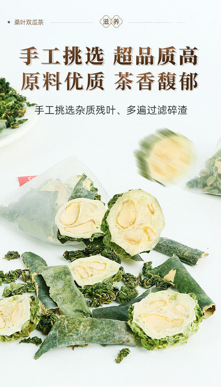 Combo Individual Pack Herbal Tea Mulberry Leaf Bitter Melon & Winter Melon Tea