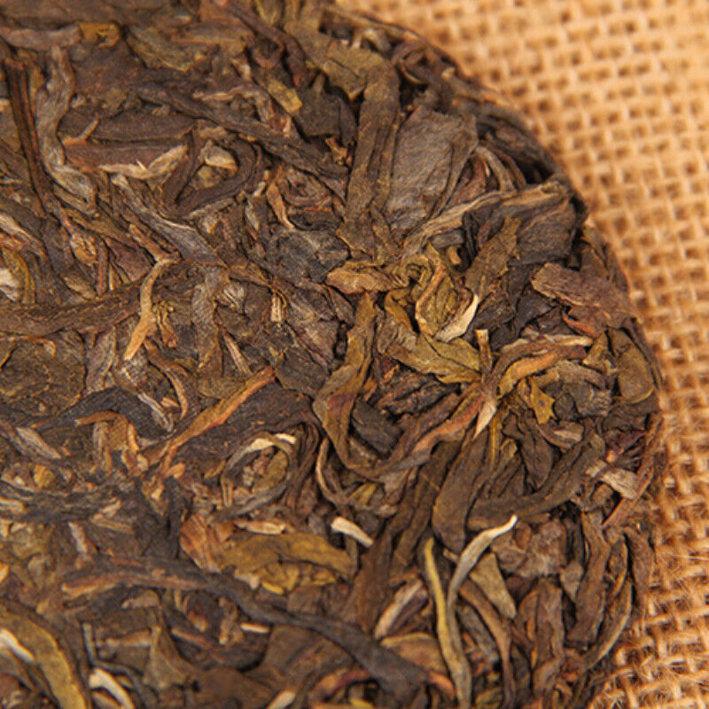 HelloYoung Mountain Rhyme Shen Puer Qizi Tea Cake Yunnan China Raw Pu-erh Tea 100g Secondary image