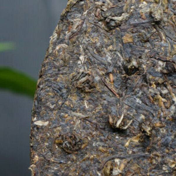 HelloYoung Aged Cha Puerh Tea Shang Pin Golden Ribbon Big Snow Mountain Xiaguan Puer 357g