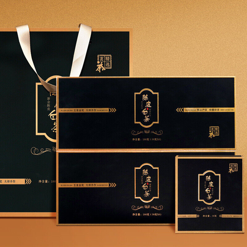 陈皮white tea黑金福鼎Old White Tea Gongmei Shoumei Small Square Tea Cake Tea Gift Set Secondary image