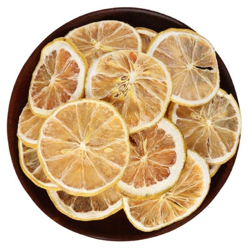 HelloYoung Natural Dried Lemon Slices Yellow Fragrance Fall Hem Fat Herbal Tea