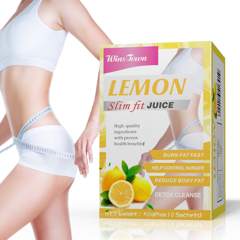 Flat Tummy Fit Lemon Juice Weight Loss Fat Blaster Instant Juice 5g*10 bags Main image
