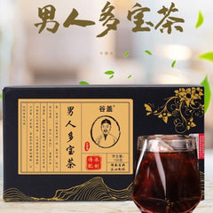 Men's Vitality Tea Ginseng Eucommia 10 Herbs Premium Tea Bags
