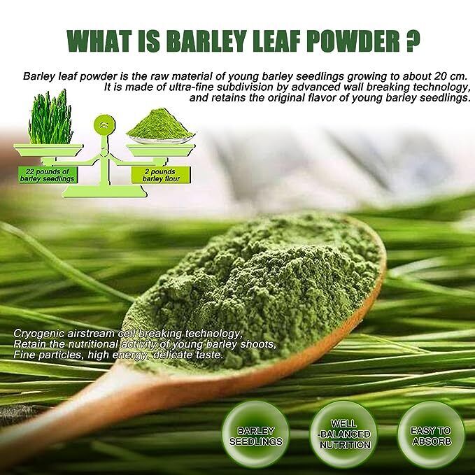 Pure Organic Barley Grass Original Powder Juice Drink 250g Support Immune System