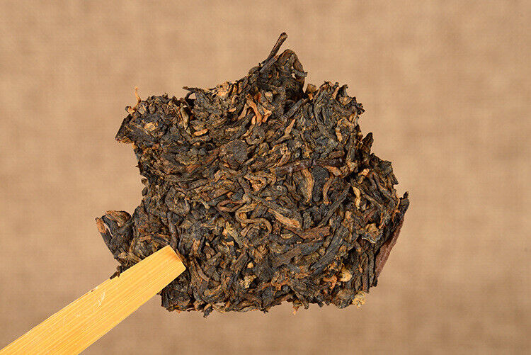 HelloYoung 357g Yunnan Pu'er Ripe Tea Jingmai Mountain Seven Cakes Ripe Tea Pu'er Tea