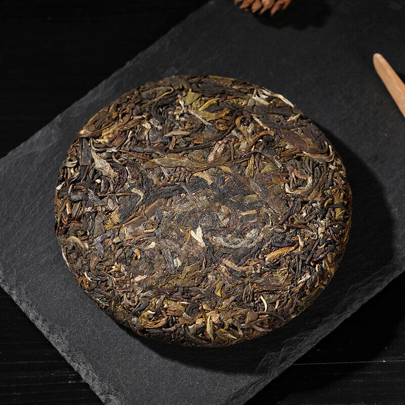 HelloYoung Qiao Mu Ancient Tree First Spring Tea Cake 100g*5 Tea Cake Brown Mountain