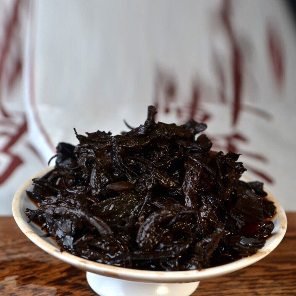 Menghai Ripe Puerh Tea Cake 357g Yunnan Aged Fermented Organic Premium