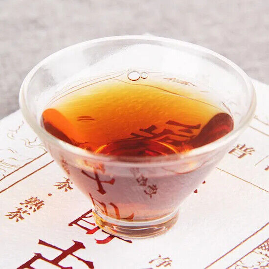 High Quality Yunnan Shu Puer Tea Brick Fermented Pe Er Slimming Tea Brick 1000g