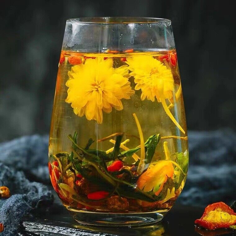 Chrysanthemum, Wolfberry, Cassia Seed Tea Stay Up Late Health-preserving Tea Bag