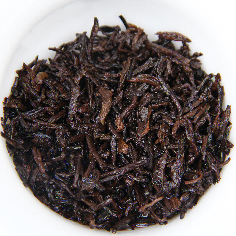 HelloYoung TeaPu-Erh Ripe Tea Palace Golden Bud Chinese Black Tea 357g Puerh Tea Cake Organic