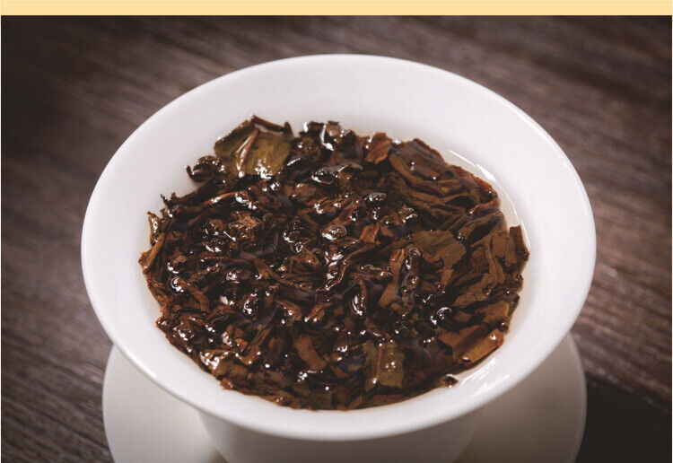 HelloYoung Iceland Wuzhai Puerh Tea Ripe Tea Cake Spring Tea Fermentation 357g/12.59OZ