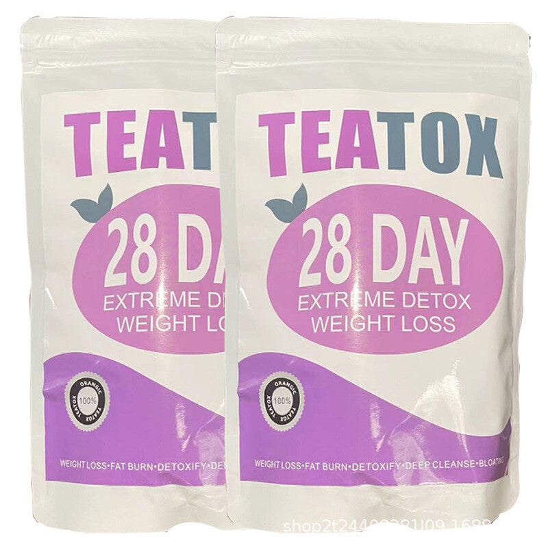Organic Herbal Tea 28 Day Detox Slim Flat Tummy Tea Bags Secondary image