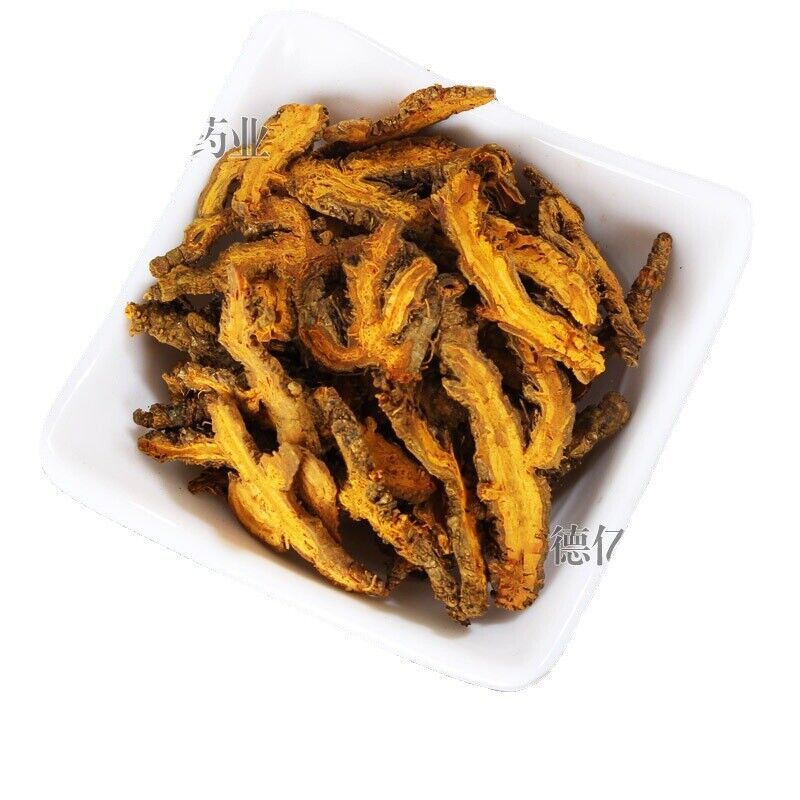 HelloYoung Chinese Herbal Medicine Huanglian Monocotyledon Yellow Lian Selected Slices 500g