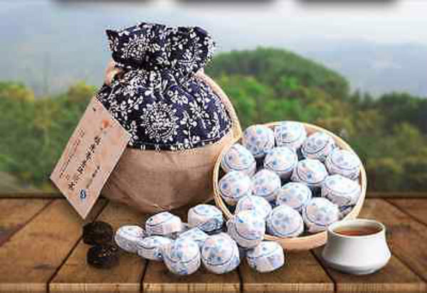 Black Tea Puerh Tea Glutinous Rice Ripe Pu-erh Tea 500g Mini Cooked Puer Tuo Tea