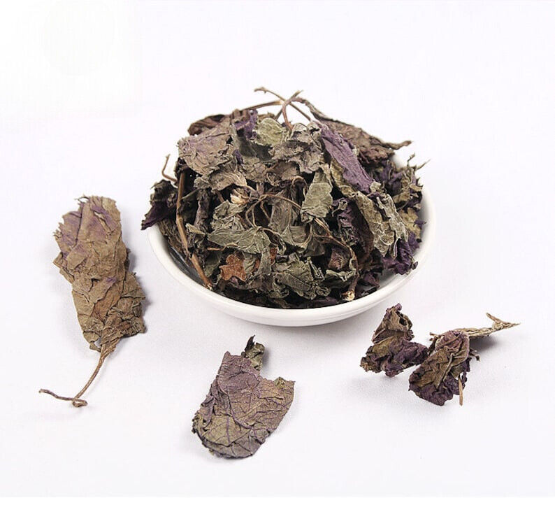 Zisuye/ 紫苏叶/ Perilla Frutescens /Perillae Folium/자소엽 /Dried Loose Leaves 150g