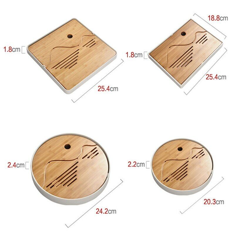 Tea Tray Bamboo Tea Tray Chinese Kung Fu Tea Set Tea Traditional Tea Set Tray