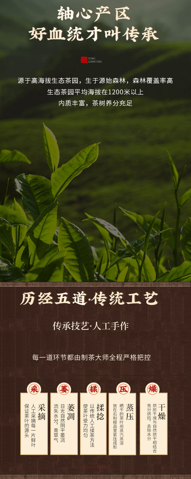 HelloYoung 100g Jingmai Ancient Tree Pure Material Pu'er Raw Tea Yunnan Seven Seed Cake Tea