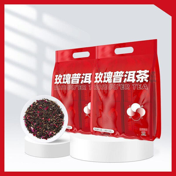 Wedding Boxed Happy Tea Souvenir New Product Baiyun Mountain Rose Pu'er Tea