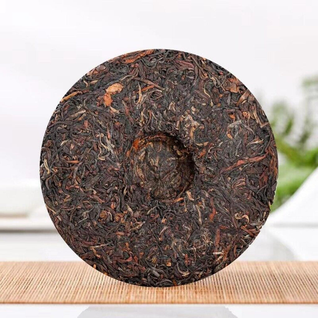 200g  Ancient Tree Sun-Dried Red Tea Cake Healthy Drink Yunnan Tea King Tea