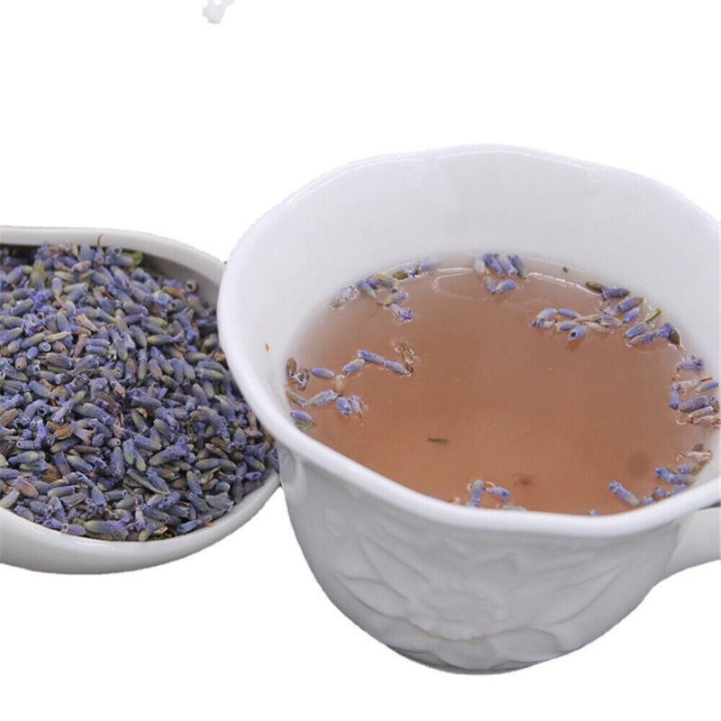 HelloYoung Lavender Tea Dried Flowers Premium Tea Organic Herbal Beauty Bulk Tea 50g Secondary image