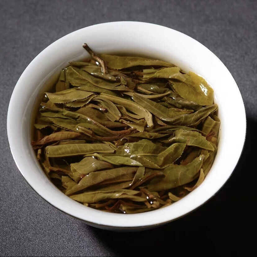 HelloYoung Pu'er Tea Raw Tea Golden Iceland Old Cottage Tea Honey Fragrance Tea 357g/12.59g