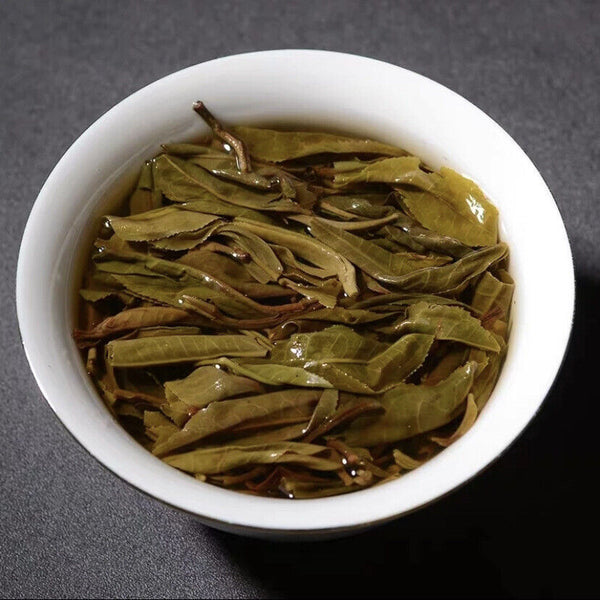HelloYoung Pu'er Tea Raw Tea Golden Iceland Old Cottage Tea Honey Fragrance Tea 357g/12.59g