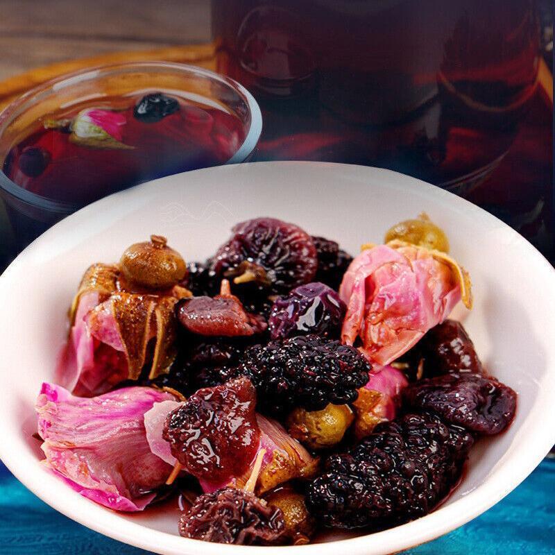 Black Wolfberry Mulberry Rose Combination Flower Tea 240g Herbal Tea Secondary image