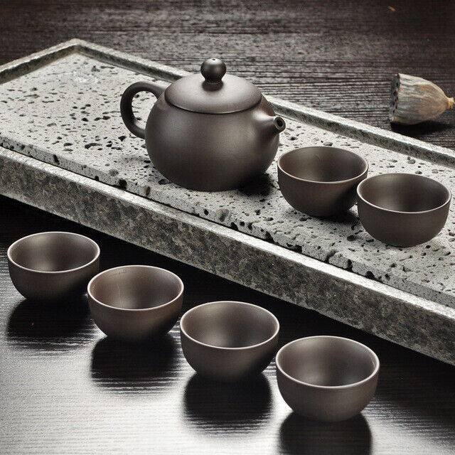 Handmade Drinkware Purple Sand Teapot Tea Set Ceramic Teapot Cup China Kung Fu