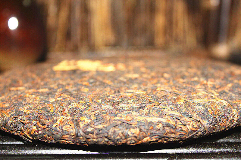 HelloYoung 357g Yunnan Puerh Tea Ripe Tea Pu'er Tea Cakes Healthy Drink