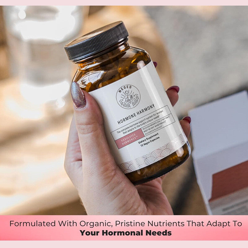 Natural Hormonal Support Capsules for Women Balance Hormones and Wellness