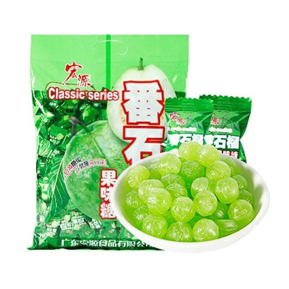 Hongyuan Guava Hard Candy 500g Fruit Flavored Snack