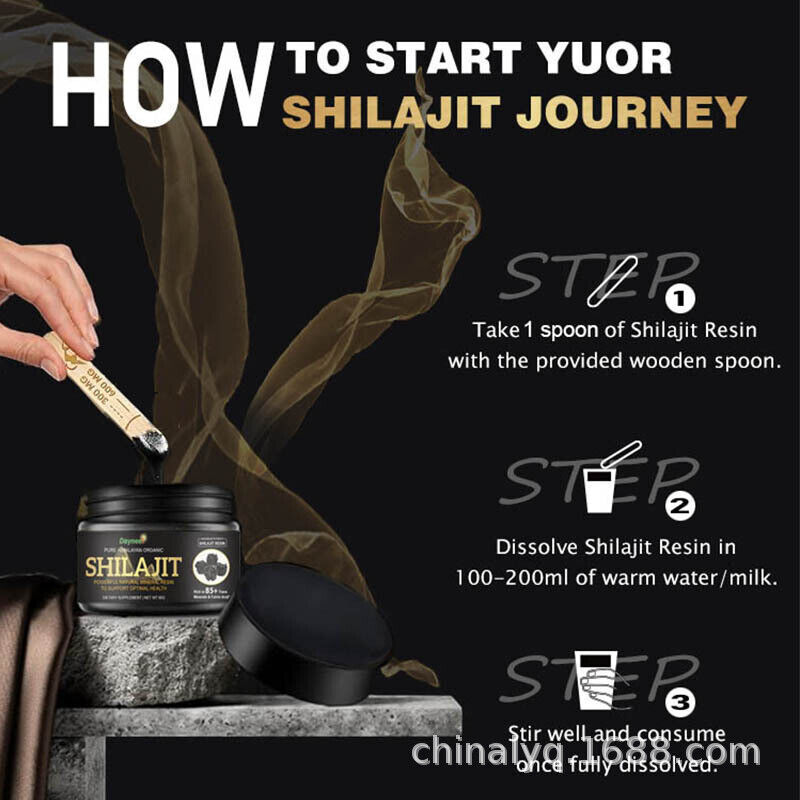 Himalayan Shilajit Resin Xilaizhi Paste Mineral Resin Paste 30g
