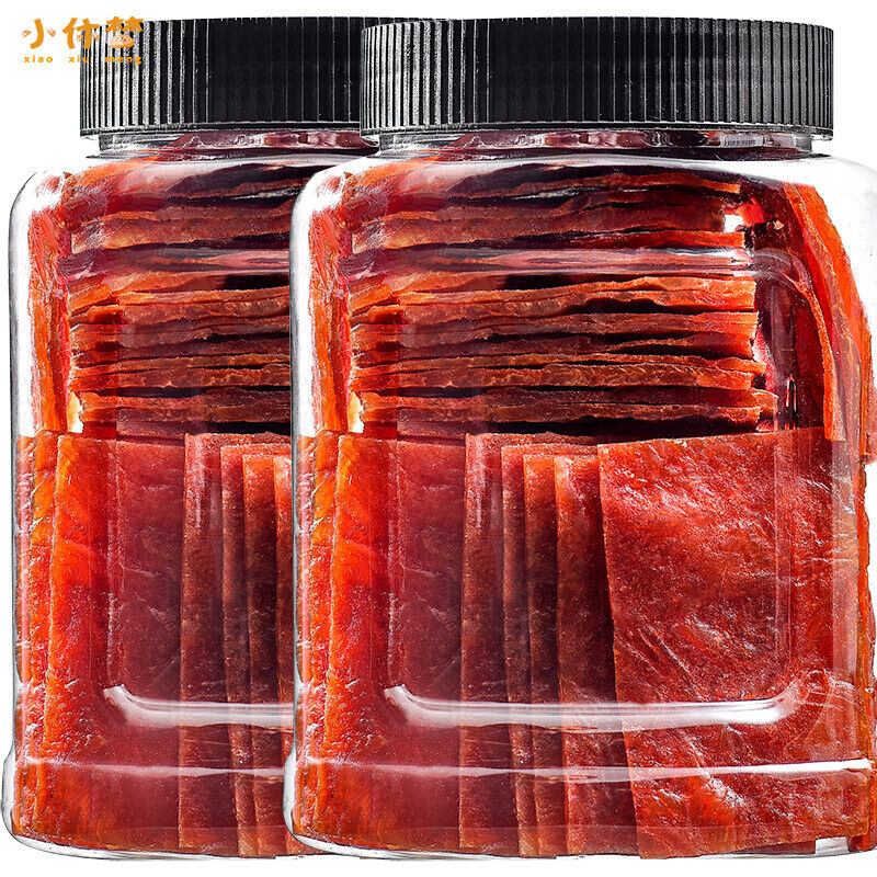 Handmade Jerky, Jingjiang Specialty Dried Pork Slice Spicy Honey Flavored Snacks Main image