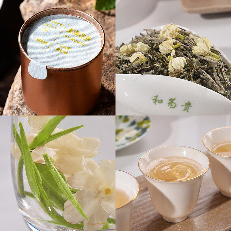 Jasmine Green Tea Canned High-quality Organic Jasmine Tea 50g/10tin Main image