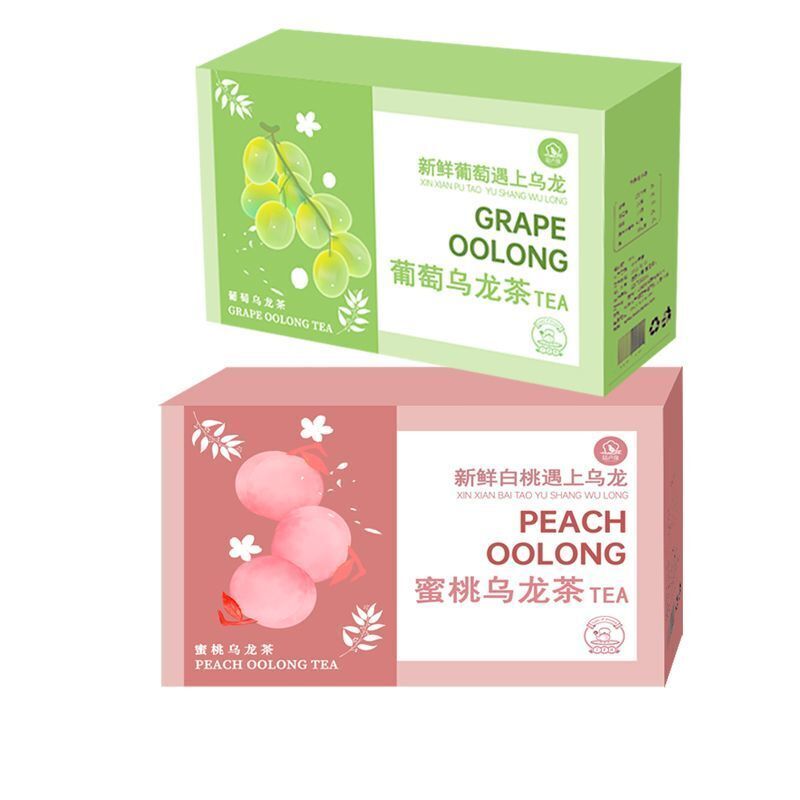 Grape Peach Oolong Tea Heavy Red Rose Flower Tea