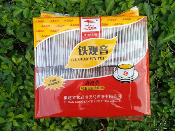 HelloYoung Green Tea Bags Disposable Tea Bags 100 sachets per bag 160g