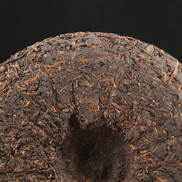 HelloYoung 380g Premium Old Pu-Erh Cooked Tea Cake Yunnan Ancient Tree Puerh Black Tea