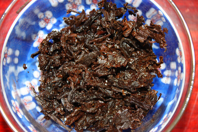 HelloYoung High Quality Yunnan Pu'er Tea Ancient Tree Ripe Tea 357g Tea Cake
