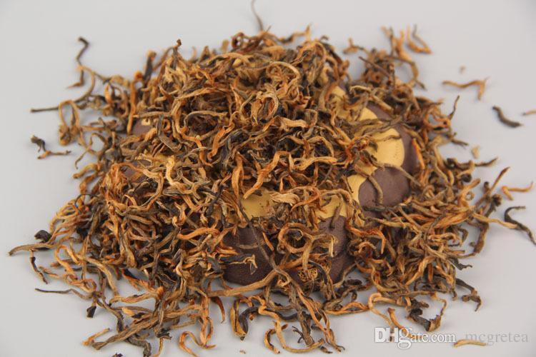 HelloYoung Dian Hong Tea Goolden Bud Orchid Fragrance Kungfu Black Tea Heallth Care 250g Secondary image