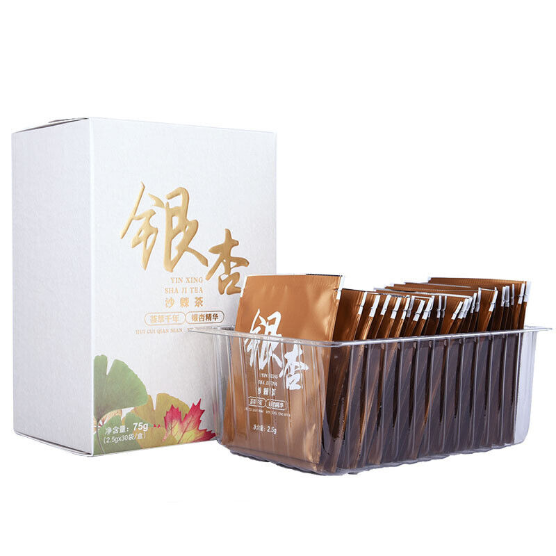 Gingko Sea Buckthorn Tea White Fruit Pine Pollen Mulberry Tea 75g