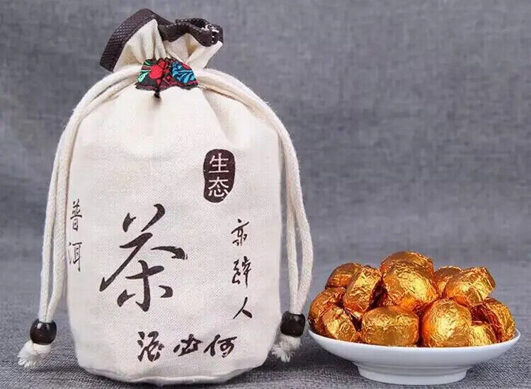 Yunnan Shu Puer Tuocha 500g per Bag Fermented Tea Cake Compressed Pu-erh Tea
