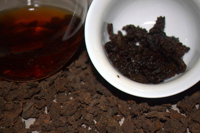 HelloYoung 500g Yunnan Pu'er Tea Ripe Tea 500g 云南普洱茶 春茶 熟茶