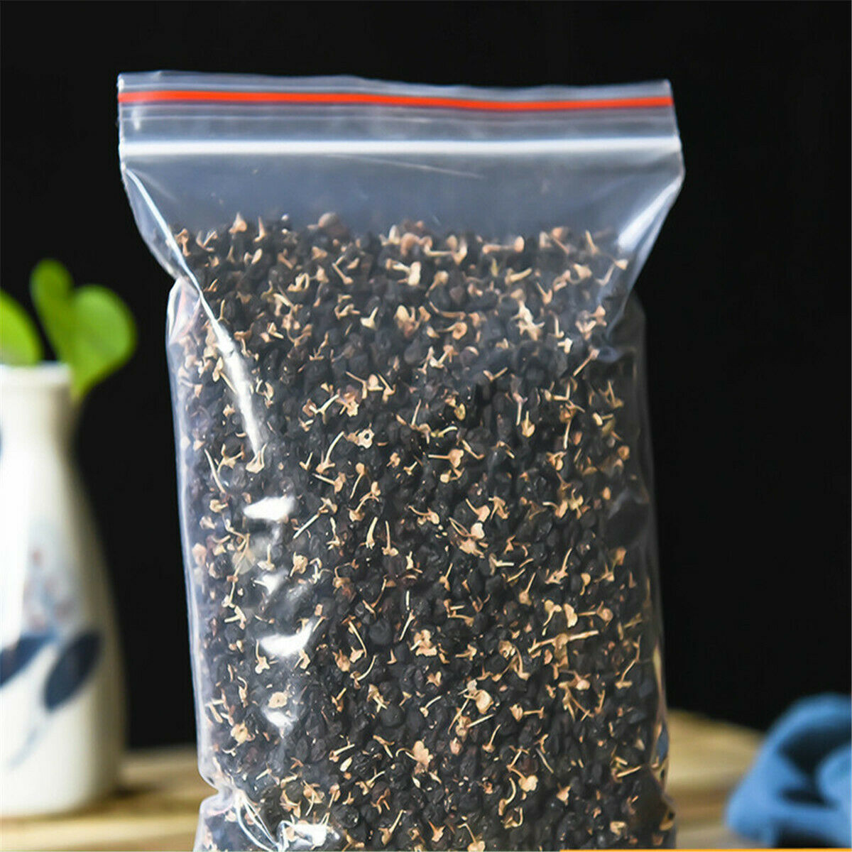 HelloYoung Wild Black Lycium Barbarum Chinese Specialty Herbal Tea Health Tea Scented Tea Main image