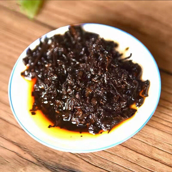 HelloYoung Yunnan Pu'er Ripe Tea Old Tea Brick Old Pu'er Ripe Tea Brick 1000g