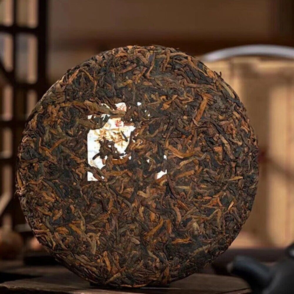 Haiwan 2023 Gongbing Ripe Pu-erh Cake 200g Tribute Premium Secondary image