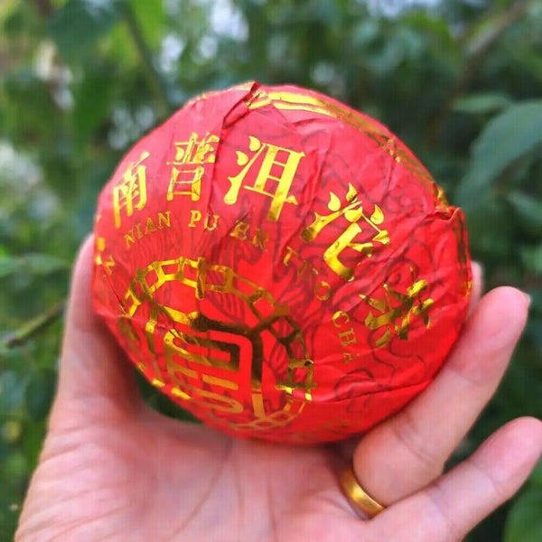 Raw Material Strong Taste Puer Tea Chinese Compressed Fermented Puer Tuocha 200g
