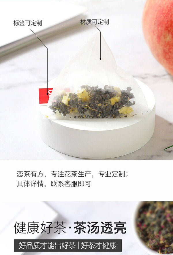 HelloYoung Honey Peach Oolong Tea Fruit Flower Cold Soaked Tea Bag White Peach Oolong Tea