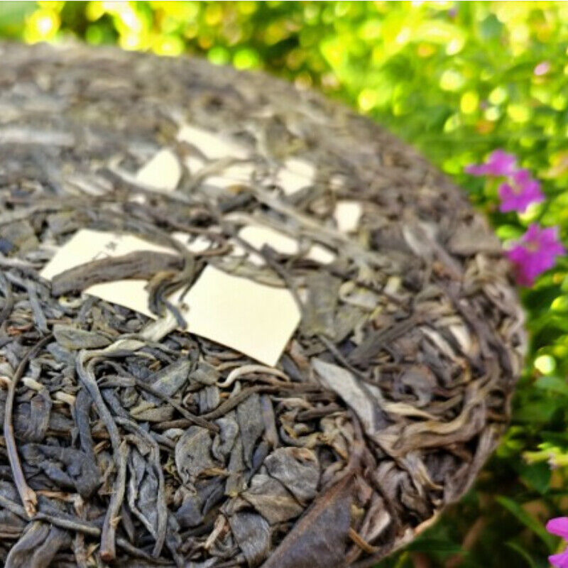 HelloYoung High Quality Yunnan Qizi Cake Green Tea Ancient Tree Xigui Pu'er Tea 357g