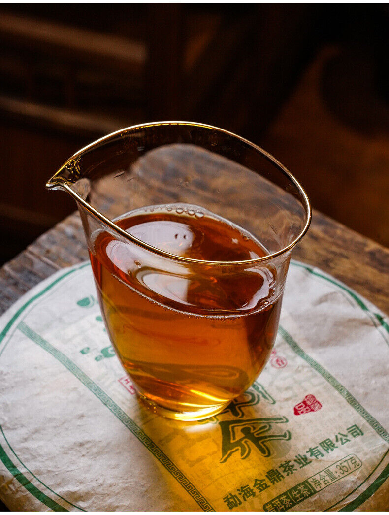 HelloYoung 357g Puerh Raw Tea Cake Menghai Raw Tea Cake Yunnan Pu'er Tea